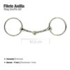 FILETE ANILLA CROMADO 25001MI - Talla: 10'5cm