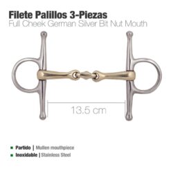FILETE PALILLOS 3 PIEZAS F27 - Talla: 13