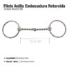 FILETE ANILLA EMBOCADURA RETORCIDA 255334 - Talla: 12