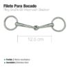 FILETE PARA BOCADO INOX 212402 - Talla: 12
