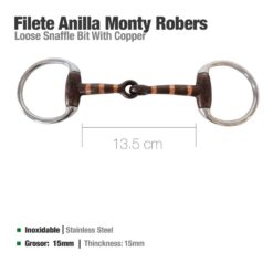 FILETE ANILLA MONTY ROBERTS 13.5cm -