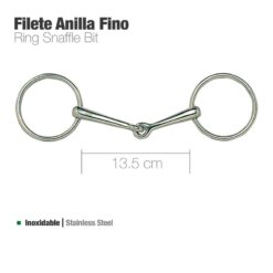 FILETE ANILLA INOX FINO 21240 - Talla: 13