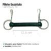 FILETE ESPÁTULA GOMA BLANDA 214402R - Talla: 12