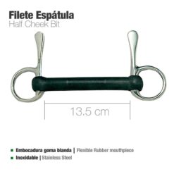 FILETE ESPÁTULA GOMA BLANDA 214402R - Talla: 13