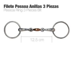 FILETE PESSOA ANILLA 3 PIEZAS PAM10120217 - Talla: 12