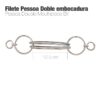 FILETE PESSOA DOBLE EMBOCADURA PAQ10030200 - Talla: 12