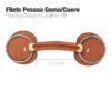 FILETE PESSOA GOMA CUERO PAQ10050516 - Talla: 12