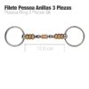 FILETE PESSOA ANILLA 3 PIEZAS PAQ10070213 - Talla: 12