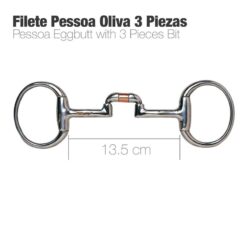 FILETE PESSOA OLIVA 3 PIEZAS PAB20190212 - Talla: 12