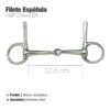 FILETE ESPÁTULA INOX PARTIDO 21401 12.5cm -
