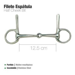 FILETE ESPÁTULA INOX PARTIDO 21401 12.5cm -