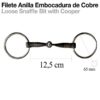 FILETE ANILLA EMBOCADURA COBRE 65mm x 12.5cm -