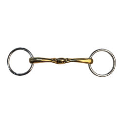 FILETE ZALDI EQUESTRIAN PARA BOCADO 3PIEZAS SSZ431 - Talla: 12