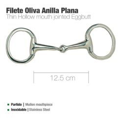 FILETE OLIVA INOX 21955 12.5cm -