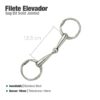 FILETE ELEVADOR INOX 212622 12.5cm -