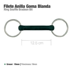 FILETE ANILLA GOMA BLANDA 21300R 12.5cm -
