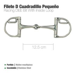 FILETE D INOX CUADRILLO PEQUEÑO 21966L 12.5cm -