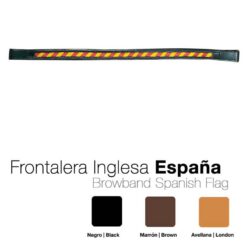 FRONTALERA INGLESA ESPAÑA 1053 - Color: Negro