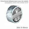 CINTA/VENDA ADHESIVA PARA CASCO KROMBERG 25m X 45mm -