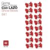 GOMA PARA CRINES CON LAZO 841 ROJO -