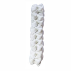 GOMA PARA CRINES CON LAZO - Color: Blanco