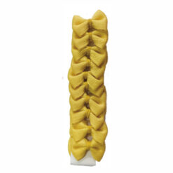 GOMA PARA CRINES CON LAZO - Color: Amarillo