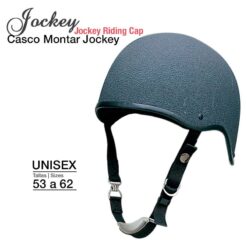 CASCO MONTAR JOCKEY CP-5914 - Color: Negro