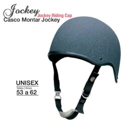 CASCO MONTAR JOCKEY CP-5914 - Color: Negro