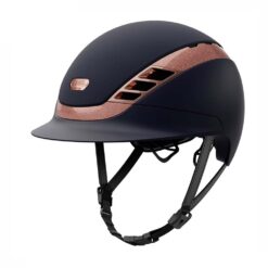 CASCO ABUS PIKEUR AIRLUXE SUPREME 190000 600 - Color: Marino/Rosa