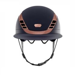 CASCO ABUS PIKEUR AIRLUXE SUPREME LADY VISOR 195000 600 - Color: Marino/Rosa