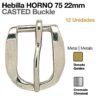 HEBILLA HORNO 75 12uds - Hebilla: Cromada