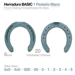 HERRADURA BASIC 1 PESTAÑA MANO 20uds - Variación: # 1