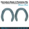 HERRADURA BASIC 2 PESTAÑAS PIE 20uds - Variación: # 0