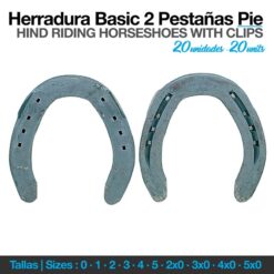 HERRADURA BASIC 2 PESTAÑAS PIE 20uds - Variación: # 5