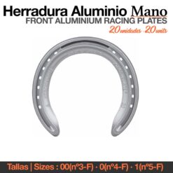 HERRADURA ALUMINIO MANO 20uds - Variación: # 00