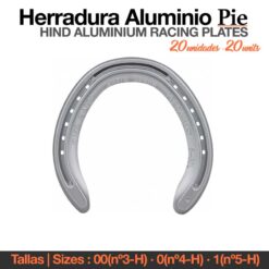 HERRADURA ALUMINIO PIE 20uds - Variación: # 0