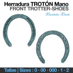 HERRADURA TROTÓN MANO (30 UDS) - Variación: # 0