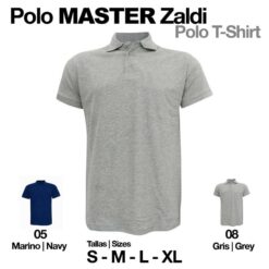 POLO MASTER ZALDI MANGA CORTA - Color: Gris