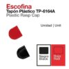 ESCOFINA TAPÓN PLÁSTICO TP-6164A UNIDAD -
