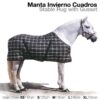 MANTA INVIERNO CUADROS RG-4975 - Talla: XS