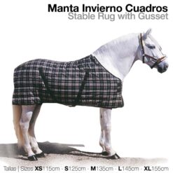 MANTA INVIERNO CUADROS RG-4975 - Talla: S
