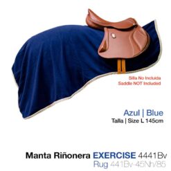 MANTA RIÑONERA EXERCISE 4441BV AZUL L -