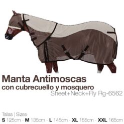 MANTA ANTIMOSCAS+CUBRECUELLOS+MOSQUERO - Contenido: L - 1
