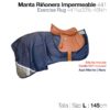 MANTA RIÑONERA IMPERMEABLE 441 AZUL L -