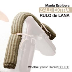 MANTA ESTRIBERA ZALDI EXTRA RULO LANA -