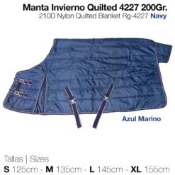 MANTA INVIERNO QUILTED 4227 200gr. - Color: Azul