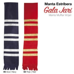MANTA ESTRIBERA GALA JARI - Color: Azul