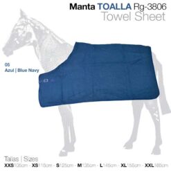 MANTA TOALLA RG-3806 - Color: Azul