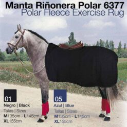 MANTA RIÑONERA POLAR 6377 - Color: Negro