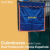 CUBREBOXES REAL FEDERACIÓN HÍPICA ESPAÑOLA AZUL -
